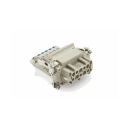 Insert HE, Quick Connection à ressort, femelle, 10 pin, 16A, Polycarbonate, 10B 